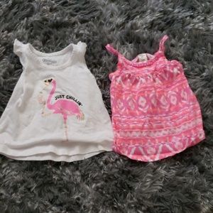 2 OshKosh tank tops (12m) 🚨2 for $10 deal!